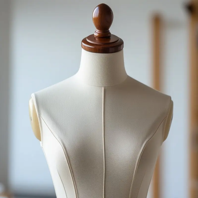Best wooden neck block cap in glossy brown colour for dress form and mannequin display purposes