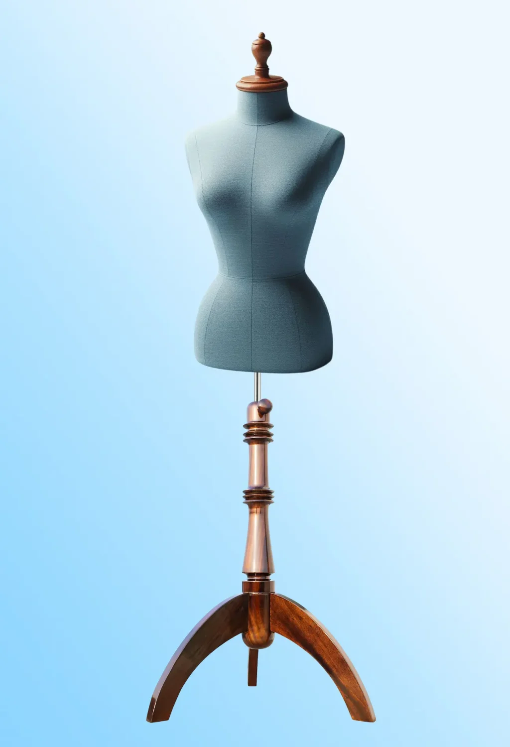 wooden dress form stand for torso bust bust form mannequin display item